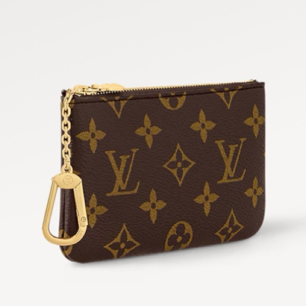 Louis Vuitton Brown Monogram key pouch S - Picture 2 of 9